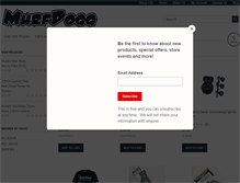 Tablet Screenshot of murfdogg.com